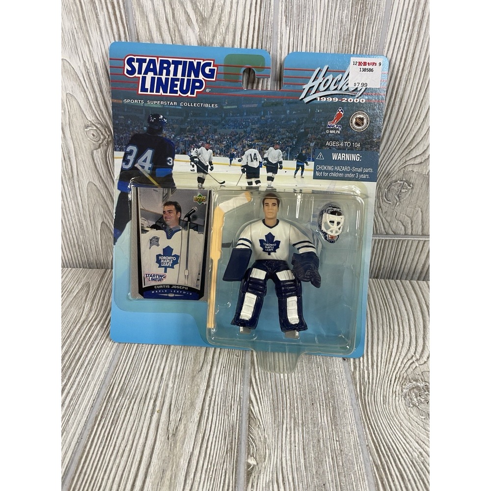 Starting Lineup 1999 Curtis Joseph Toronto Maple Leafs Hockey Figure Upper Deck